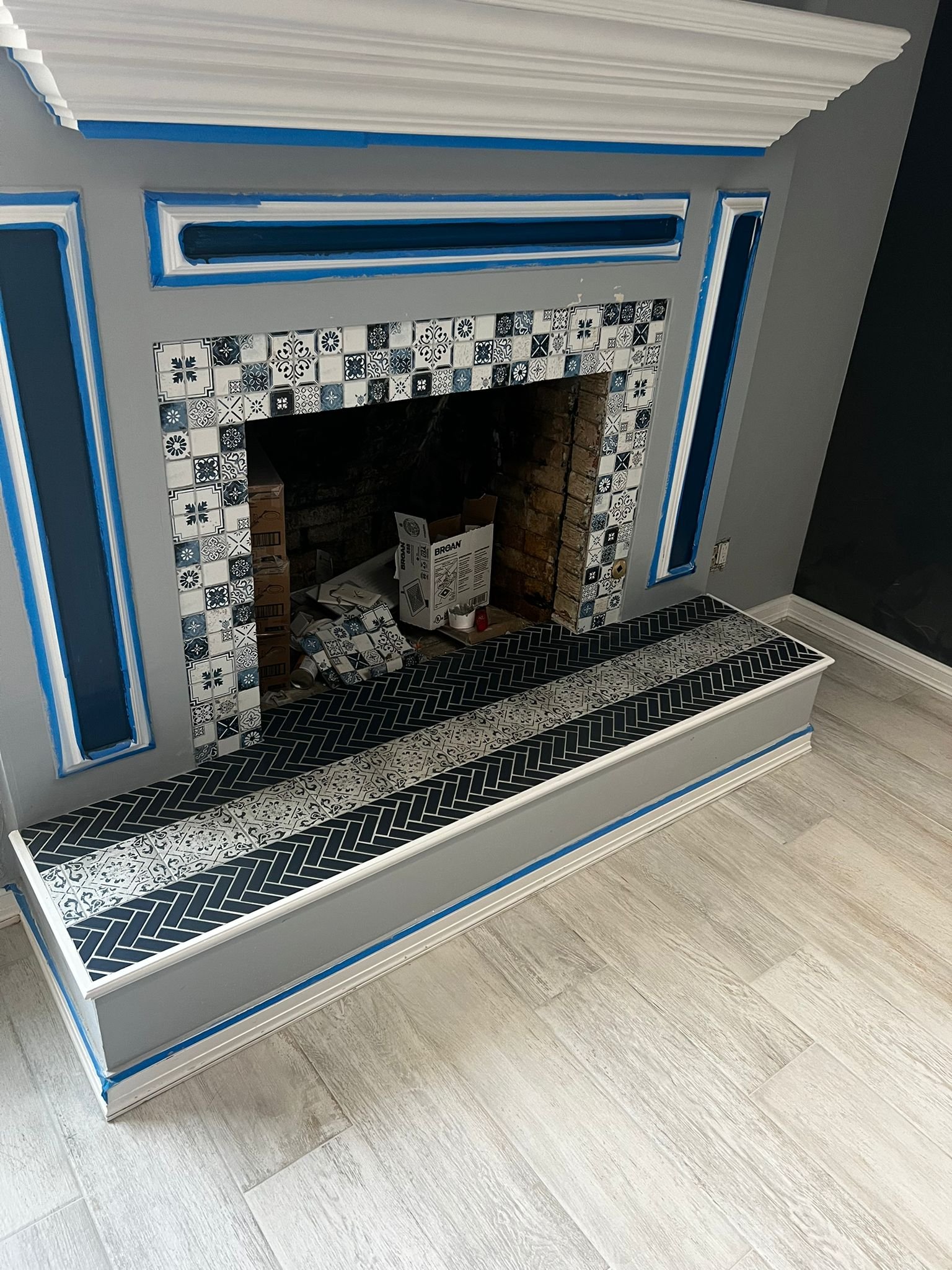 Chimenea Moderna